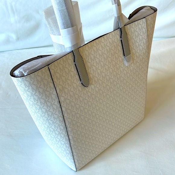 Michael Kors Vincent Large Logo Tote Bag With Card Case - Picture 13 of 16